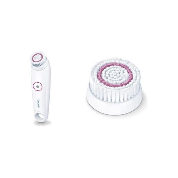 BEURER Cepillo Facial FC45 Masaje Rotatorio IPX7 2 Intensidades Blanco