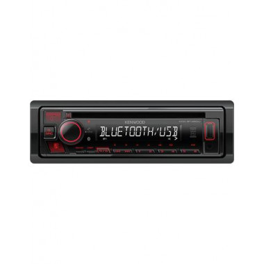 KENWOOD Reproductor CD con Bluetooth/usb/aux In 50W KDC-BT460U