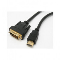 EUROCONNEX Cable Hdmi/m a Dvi/m 24+1 10MTRS Negro 0658-10
