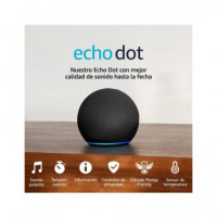 AMAZON Altavoz BLUETOOTH Echo Dot 5ª Gener Negro, Alexa Integrado,manos Libres,wifi,contr
