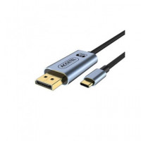 ACCETEL Cable Tipo C a Displayport 1.4 32.4GB  2MTRS 8K PCH305