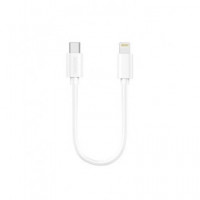 ACCETEL Cable Datos USB C/lightning 30CMS CU313 Blanco