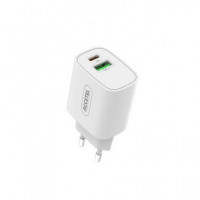 ACCETEL Adaptador Corriente 1XUSB 1XTIPO C Pd 20W AC820W Blanco