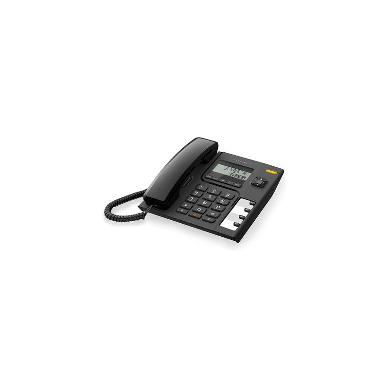 ALCATEL Telefono Fijo Sobremesa con Pantalla Alfanumerica T56 Negro -  Guanxe Atlantic Marketplace