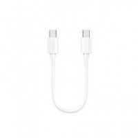 ACCETEL Cable Datos Tipo C M/m 60W 30CMS CU317 Blanco