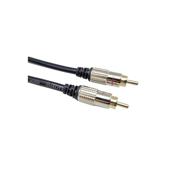EUROCONNEX Cable Audio Rca Ofc Mono M/m 5MTRS 1411-5