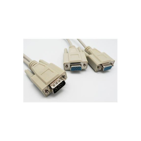 EUROCONNEX Cable Splitter Vga/m - 2XVGA/H 1.8MTRS 3395
