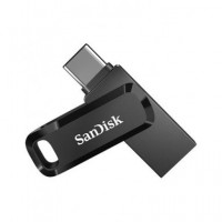 SANDISK Pendrive Otg Tipo C 64GB Dual Drive Go Negro 150MPS