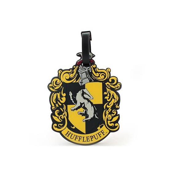 HARRY POTTER Tag Etiqueta para Maleta Diseño Hufflepuff