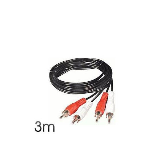 CROMAD Cable 2 Rca/m a 2 Rca/m 3MTRS