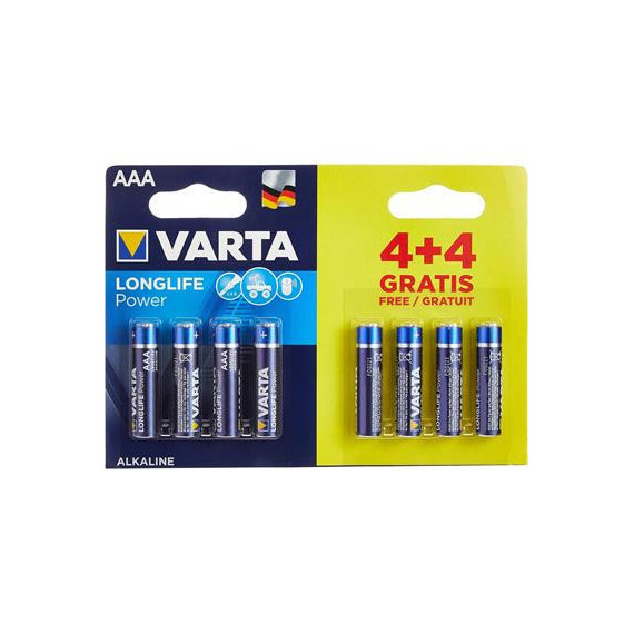 VARTA Pack Pila Aaa 4+4 LR03