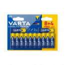VARTA Pack Pilas Aa 8+4 LR6