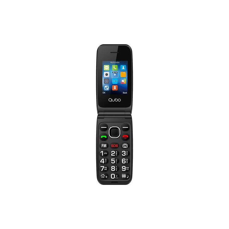 Teléfono móvil con tapa: Trevi Flex Plus 55 con tecla SOS