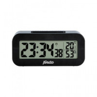 ALECTO Reloj  Despertador con Termometro/higrometro y Alarma AK-30 HOG082