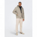 ONLY&SONS Chaquetas Hombre Chaqueta Only & Sons Maze Vintage Khaki