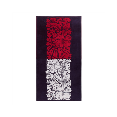 Hibiscus Beach Towel Navy  TOMMY HILFIGER