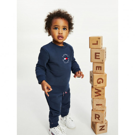 Baby Heritage Logo Set Twilight Navy  TOMMY HILFIGER