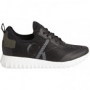 Sporty Runner Eva Slipon Black  CALVIN KLEIN