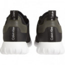 Sporty Runner Eva Slipon Black  CALVIN KLEIN