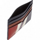 Th Modern Leather Cc Holder Corporate St  TOMMY HILFIGER