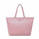 Th Timeless Med Tote Soothing Pink  TOMMY HILFIGER