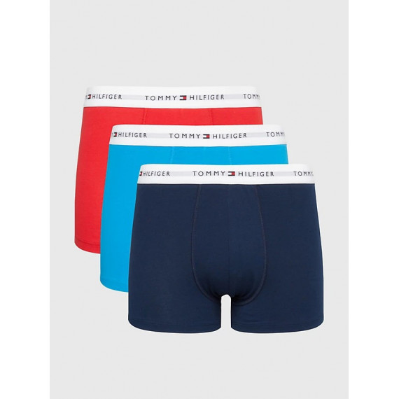 Pack 3 Boxers Blue/primary Red/carbo  TOMMY HILFIGER