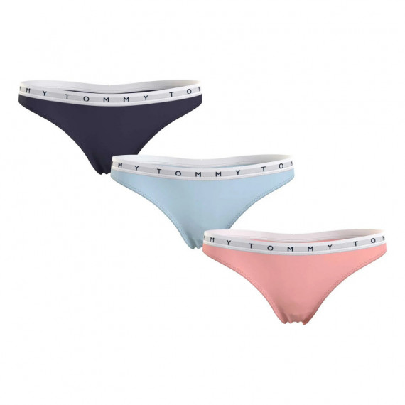3 Pack Thong Twilight/shimmering/peach  TOMMY HILFIGER