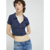 Tjw Essential V-neck Polo Twilight Navy  TOMMY JEANS