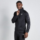 Chaqueta 11º Embossed Print Track Negro