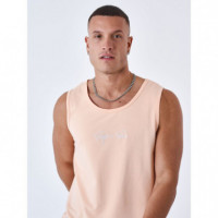 Camiseta asillas ProjectXParis naranja pastel