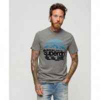 Camiseta con Logotipo Core Great Outdoors  SUPERDRY