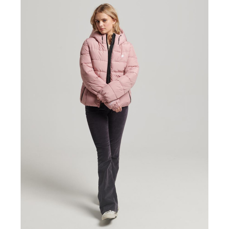 Chaqueta Superdry Spirit Puffer para Mujer Rosa