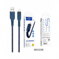 Hoco X59 Victory Cable Cuerda USB a Lightning 1 metro Azul