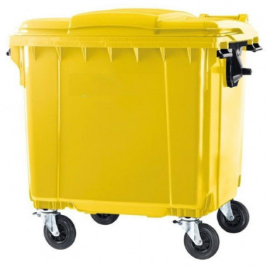 contenedor hidrocarburos kit absorcion 114x82x70 1100 litros amarillo