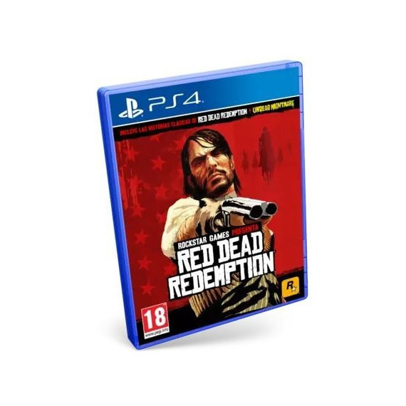 Red Dead Redemption - PS4 Carátula Plateada Ed. Especial  TAKE TWO