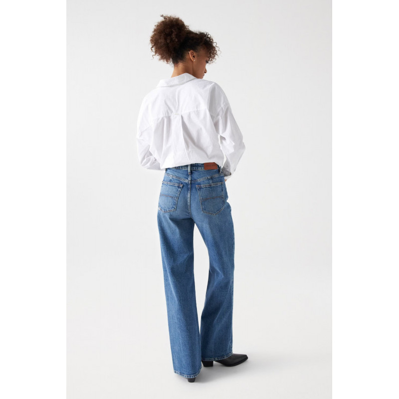 Vaqueros Mujer Vaqueros SALSA JEANS True Wide - Guanxe Atlantic Marketplace