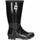 Bota de Agua Negro  KARL LAGERFELD KIDS