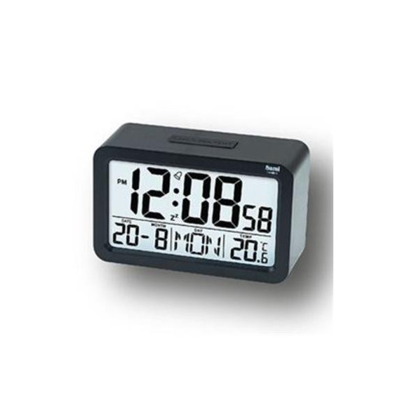 SAMI Reloj Despertador Analogico S-9996 Negro - Guanxe Atlantic