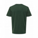 Camisetas Hombre Camiseta ONLY&SONS Ole Gear Cilantro