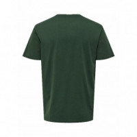 ONLY&SONS Camisetas Hombre Camiseta Only & Sons Ole Gear Cilantro