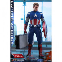 Figura Capitan America Vengadores: Endgame HOT TOYS Masterpiece (2012 Version) Marvel