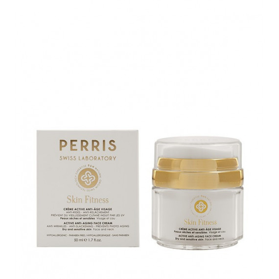 PERRIS SKIN FITNESS Active Anti Aging Face Cream, 50ML