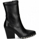 Botin Tachas Negro  NOA HARMON