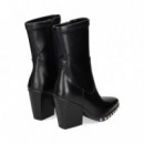 Botin Tachas Negro  NOA HARMON