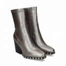 Botin Tachas Plata Vieja  NOA HARMON