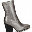 Botin Tachas Plata Vieja  NOA HARMON