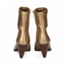 Botin Tachas Napa Stretch Oro  NOA HARMON