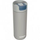 KAMBUKKA Termo Olympus 500ML Gris Serious 10H CALIENTE/20H Frio con Bloqueo