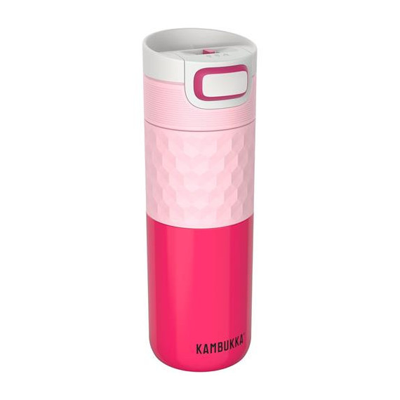 KAMBUKKA Termo Etna Grip 500ML Rosa Diva 9H CALIENTE/18H Frio con Bloqueo