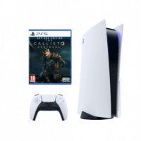 Consola Sony Playstation 5 con Lector de Disco  + The Callisto Protocol Day One Edition   ( Fisico )  SONY PS5